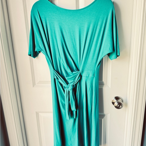 Ann Taylor Dresses & Skirts - Ann Taylor, Teal Green Casual Dress.  Size MP. Excellent condition.